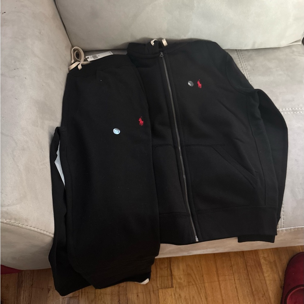 Polo Ralph Lauren Black Tracksuit